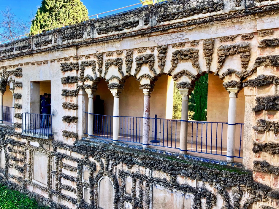 Italian Grotto Gallery in the Alcázar Gardens