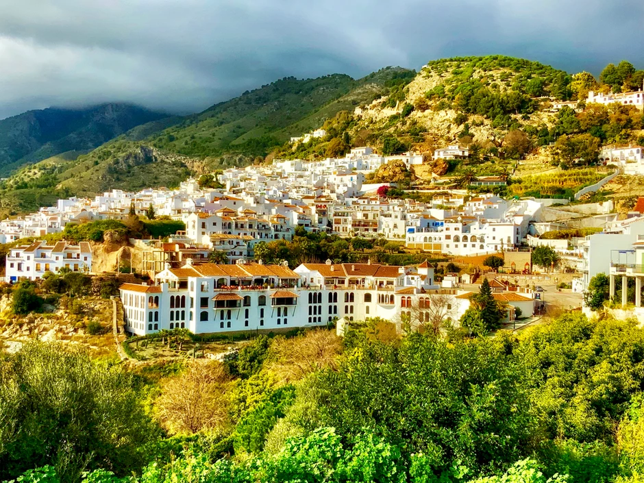 the incredibly beautiful village of Frigiliana, a hidden gem in Spain