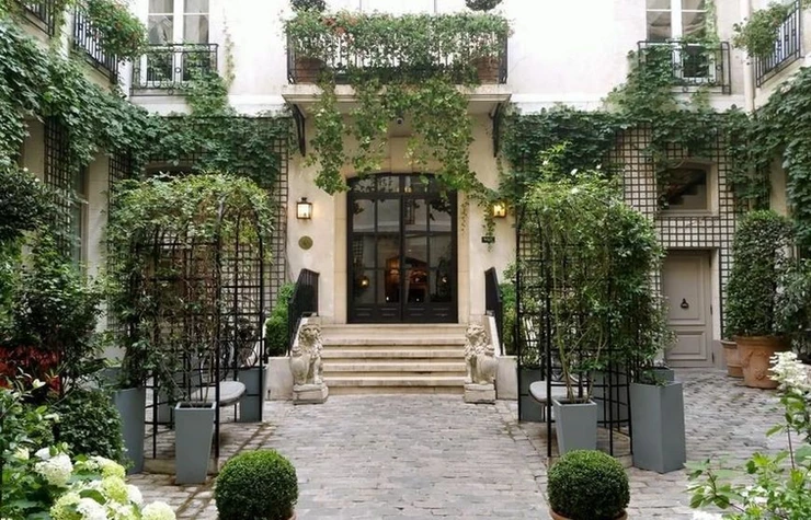 the Relais Christine, a boutique hotel on the Left Bank in Paris