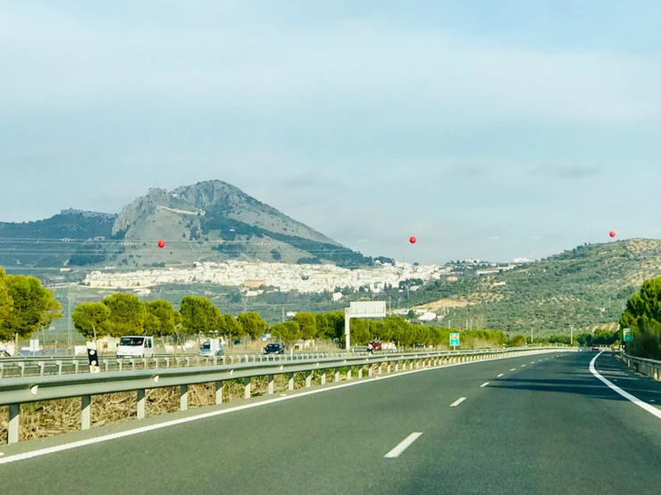driving to Granada Spain