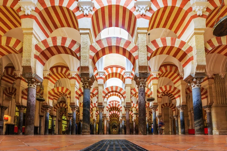 The Mezquita mosque-cathedral in Cordoba Spain