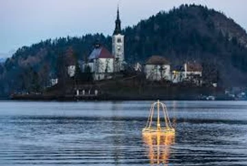the magical sinking bell of Lake Bled Slovenia