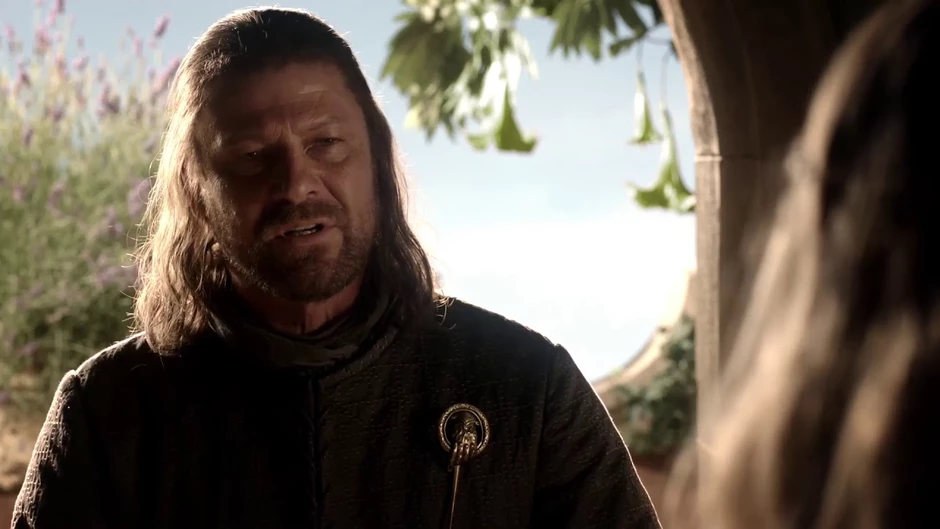 Ned Stark tells Cersei that he was "trained to kill my enemies"