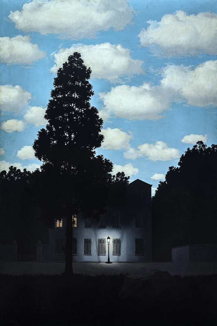 Rene Magritte, The Empire of Light, 1898