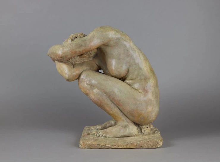 Camille Claudel, Crouching Woman, 1884-85