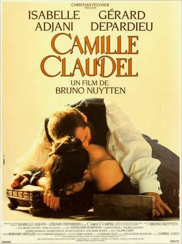 The movie Camille Claudel starring Isabelle Adjani and Gerard Depardieu -- an acclaimed but overwrought movie focusing on their affair