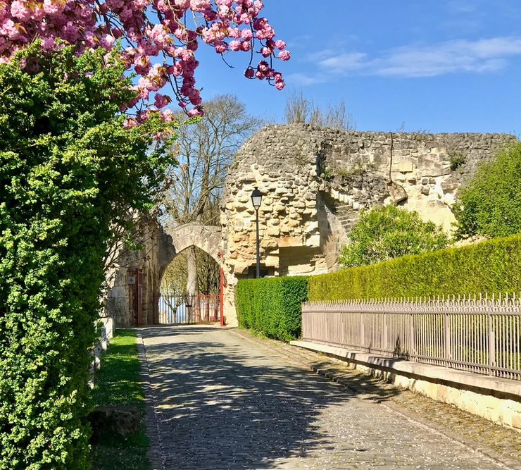 entrance to the Chateau de Coucy
