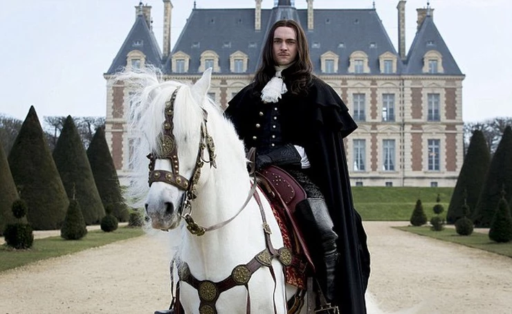 Louis in front of the Chateau de Sceaux