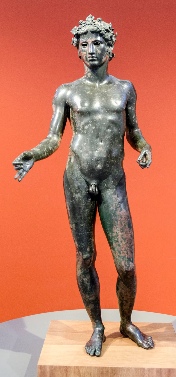 Ephebe of Antequera, a bronze statue from the 1st century A.D. in the Antequera Municipal Museum