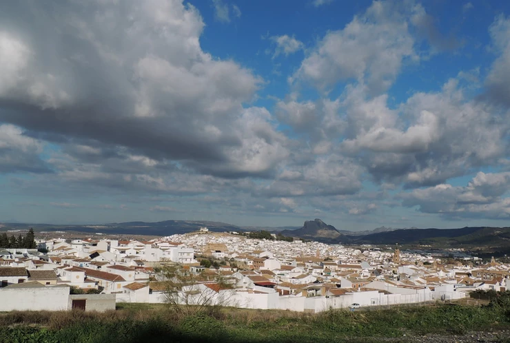 Lover's Rock, lording over the white pueblo town of Antequera