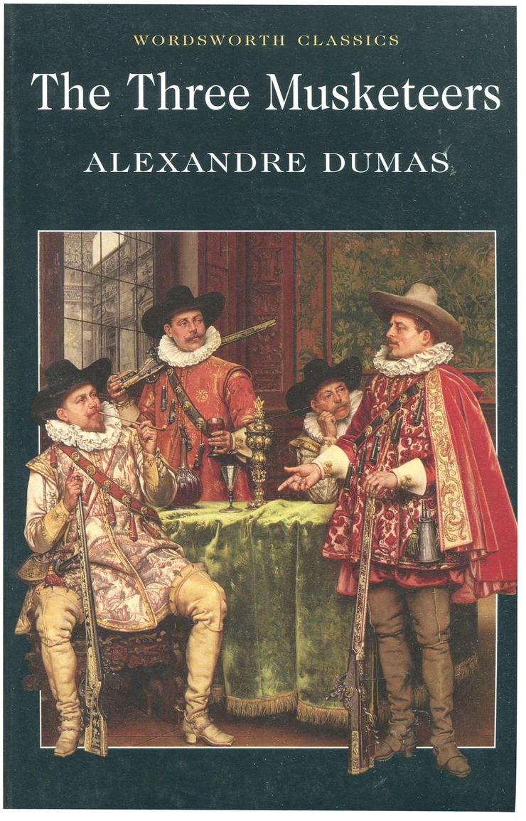 Dumas' first bestseller, The Three Musketeers