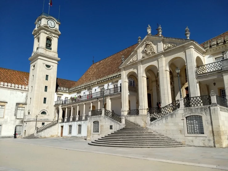 the Royal Palace and Tower of Coimbra University