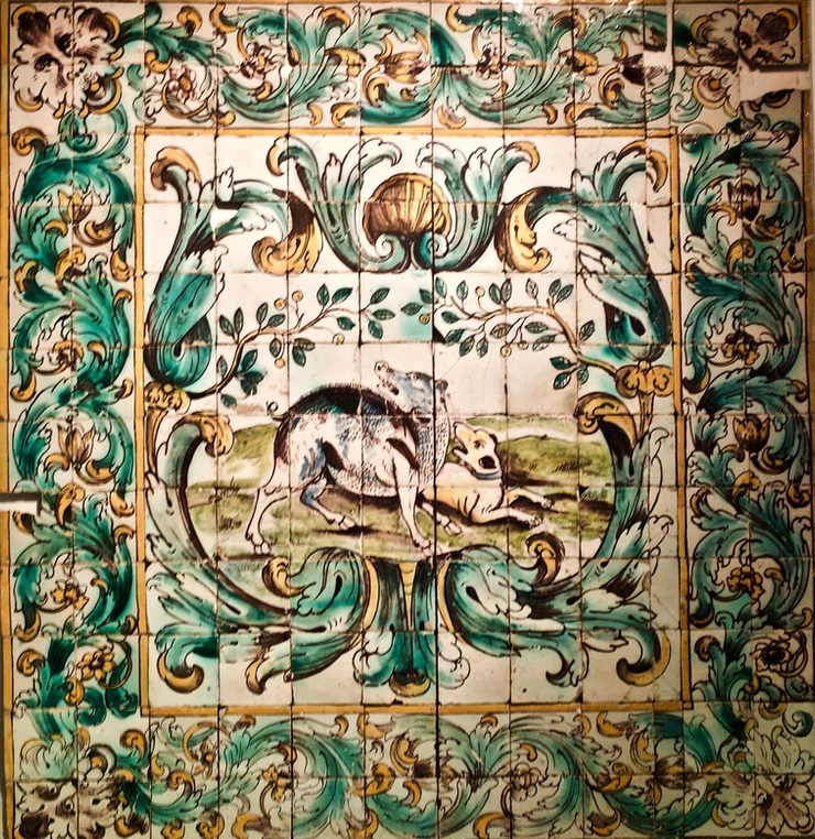 azulejo tiles at Lisbon's National Tile Museum