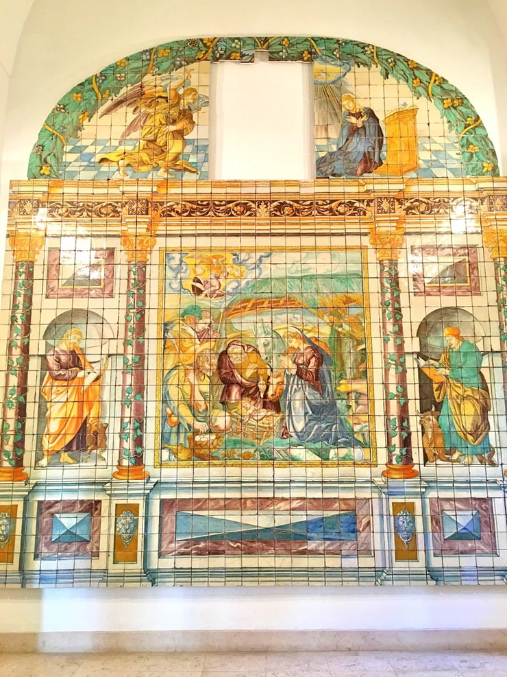 azulejo tiles at Lisbon's National Tile Museum