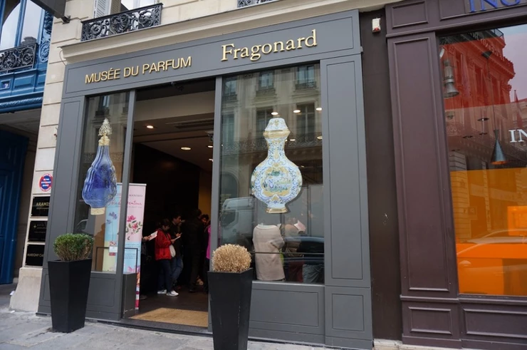 the Fragonard Perfume Museum in Paris