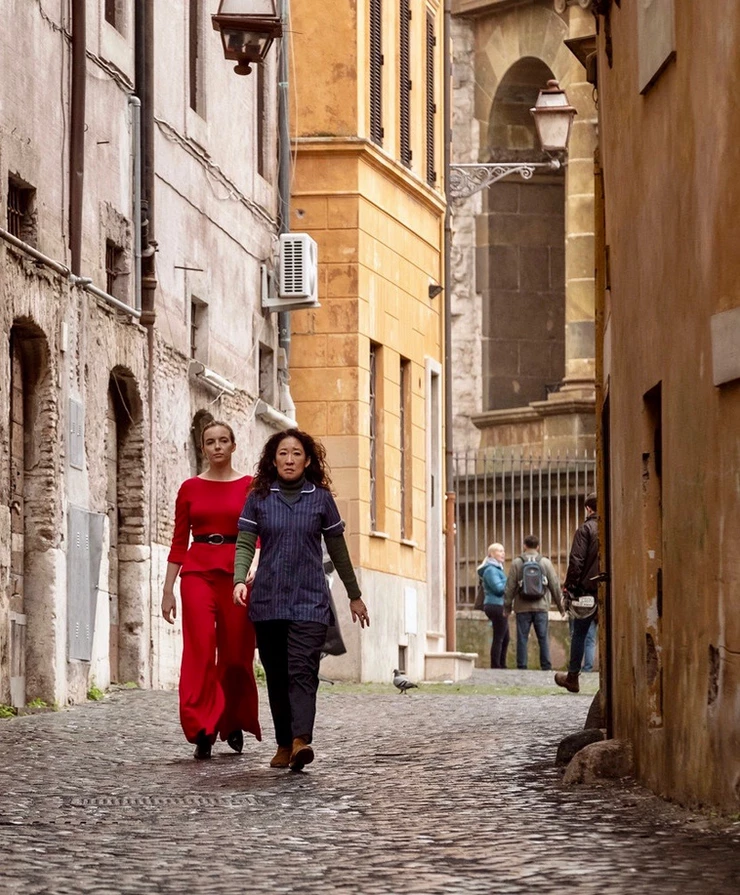 Villanelle and Eve in Rome