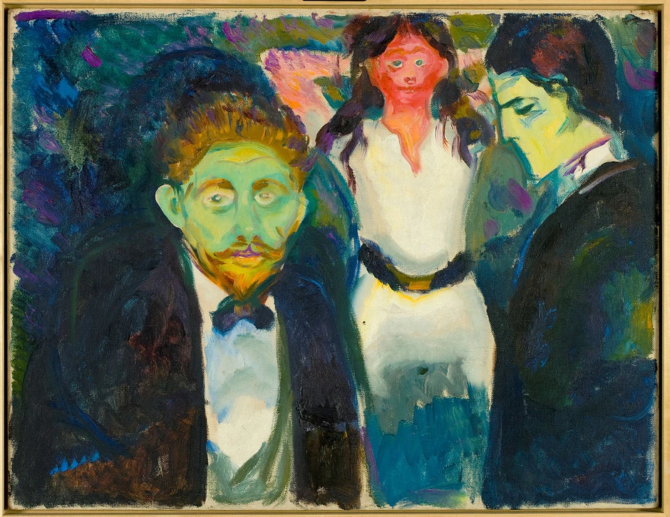 Edvard Munch, Jealousy, 1907