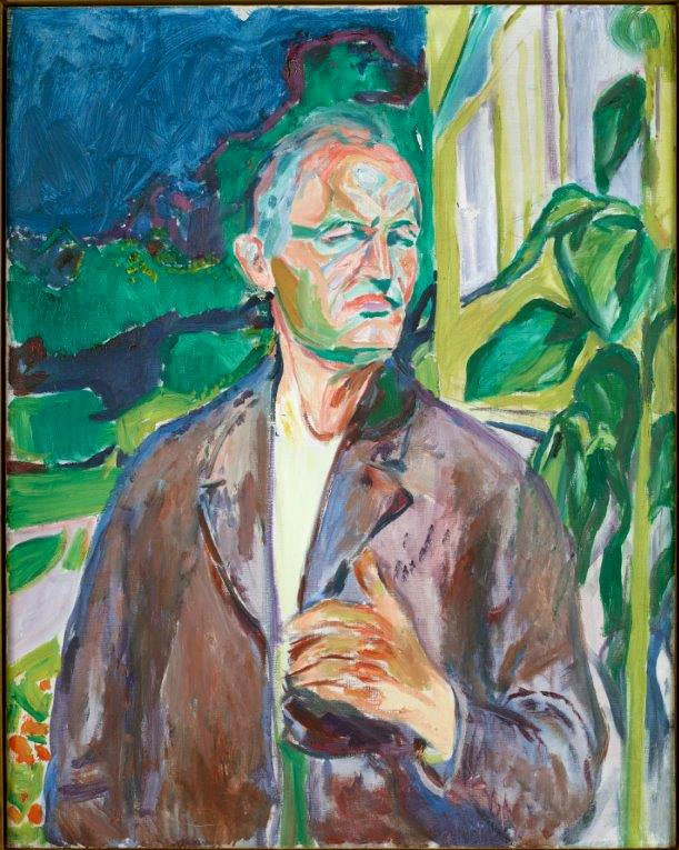 Edvard Munch, Self Portrait, 1926