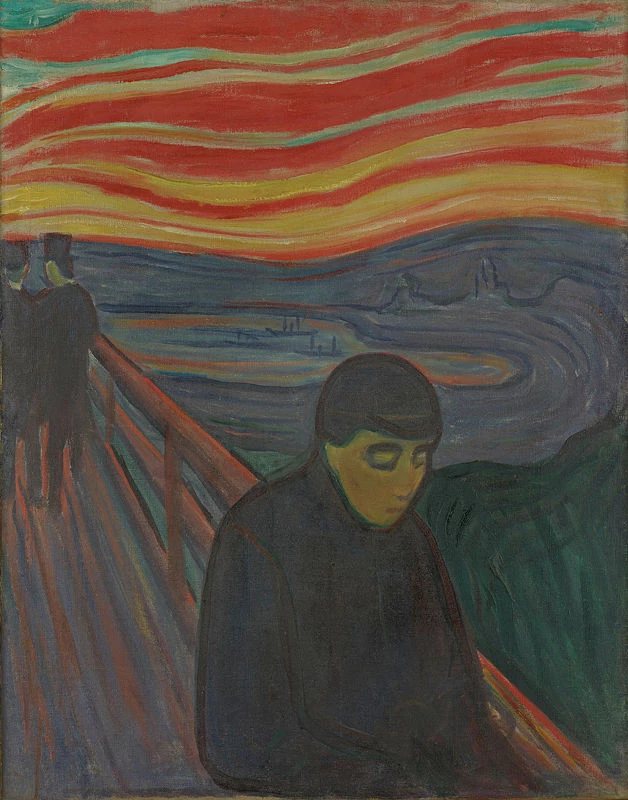 Edvard Munch, Despair, 1894