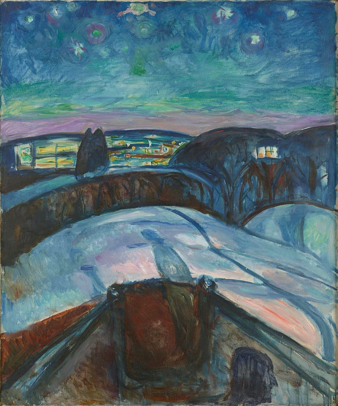 Edvard Munch, Starry Night, 1893