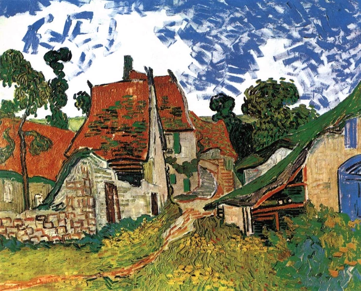 Vincent van Gogh, Village Street in Auvers,1890