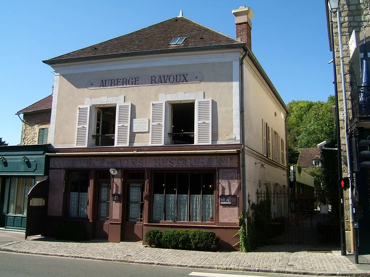 the Ravoux Inn, now a national monument in Auvers-sur-Oise