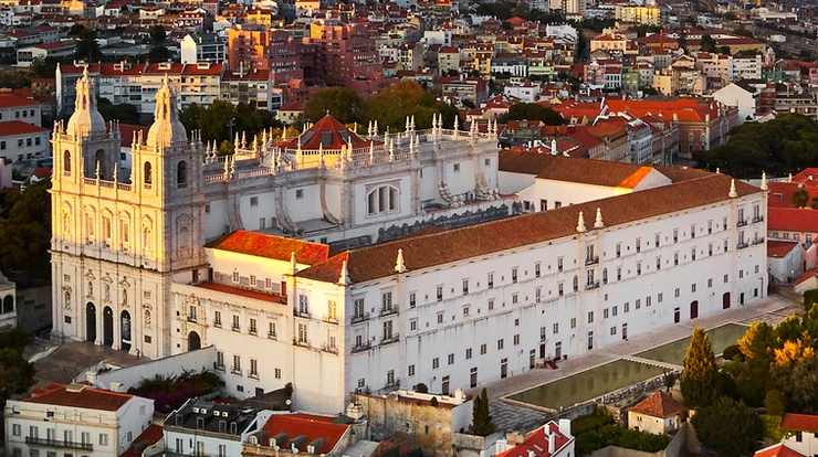 Monastery of Sao Vicente de Fora, one of the best places to see azulejos in Lisbon