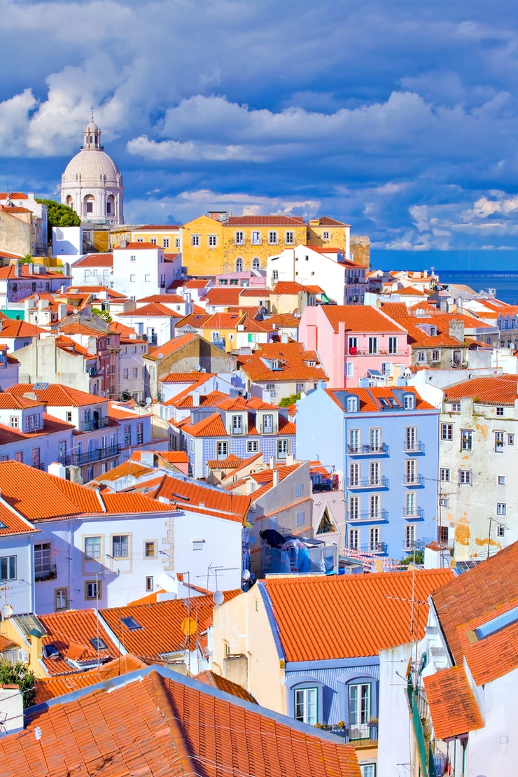 Lisbon's Alfama neighborhood, a beautiful place to explore with 10 easy in Portugal