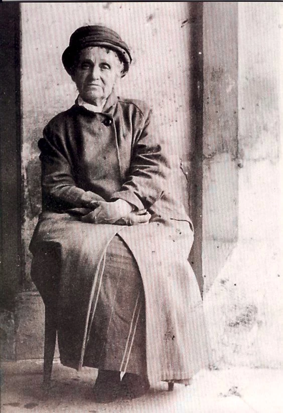Camille Claudel in a church run asylum in souther France