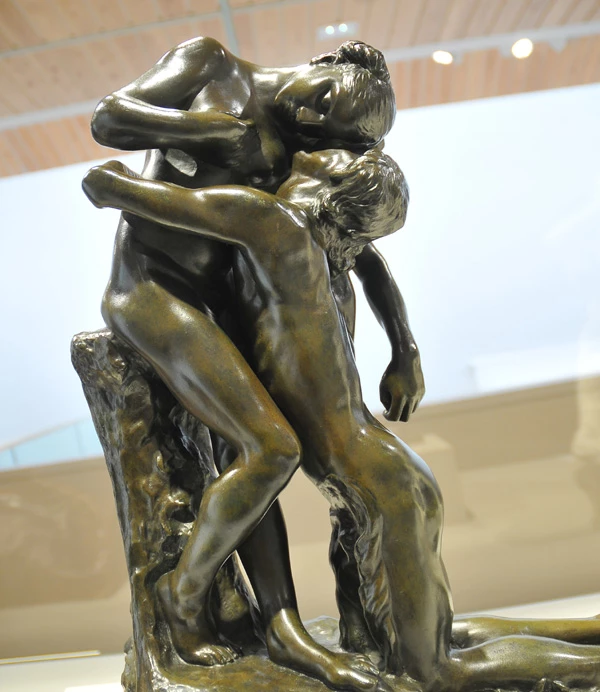 Camille Claudel, L'Abandon --posthumously bronzed from a damaged plaster