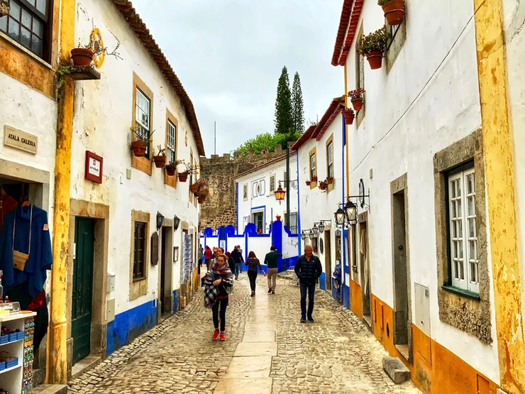 Rue Direita in Óbidos