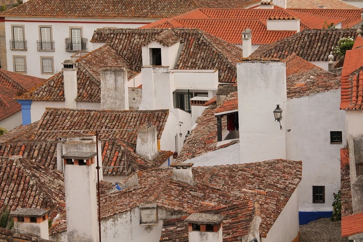 rooftops of Obidos