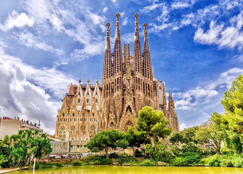 Sagrada Familia, Gaudi's most famous work of architecture in Barcelona