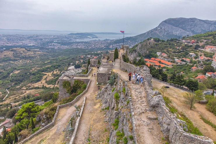 Klis Fortress outside Split Croatia