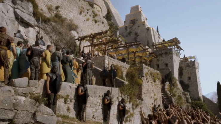 Klis Fortress doubles as Mereen in Game of Thrones