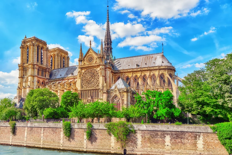Notre Dame de Paris before the April 2019 fire