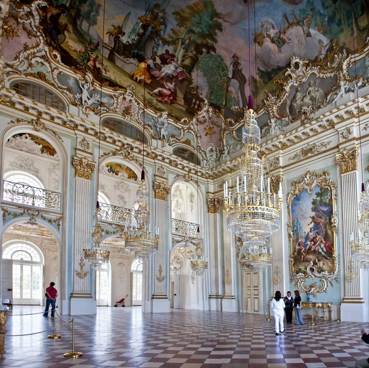 Stone Hall in Nymphenburg Palace