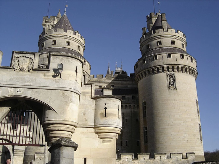 Pierrefonds Castle, an easy day trip from Paris