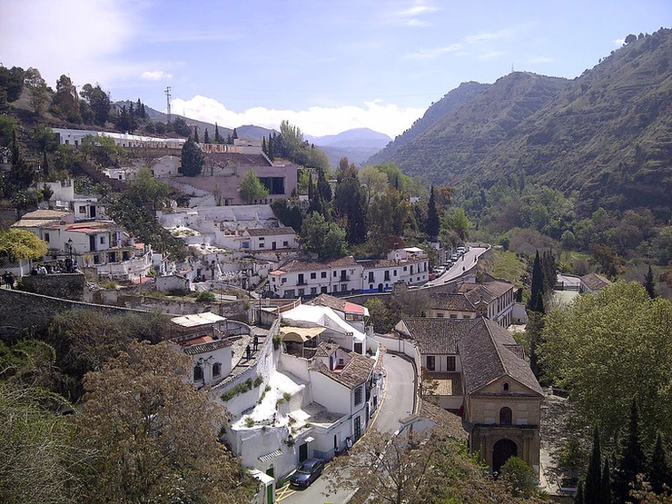 the Sacramonte Barrio in Granada Spain