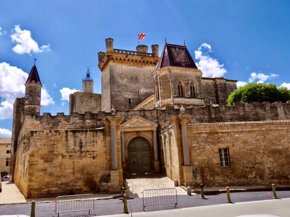 the Duke's Castle, one of the top attractions in Uzes