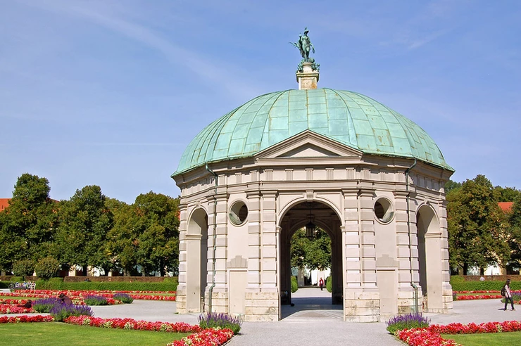 the Diana Temple in Munich's Hofgarten