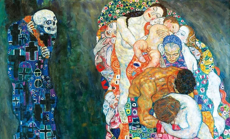 Gustav Klimt, Death and Life, 1915