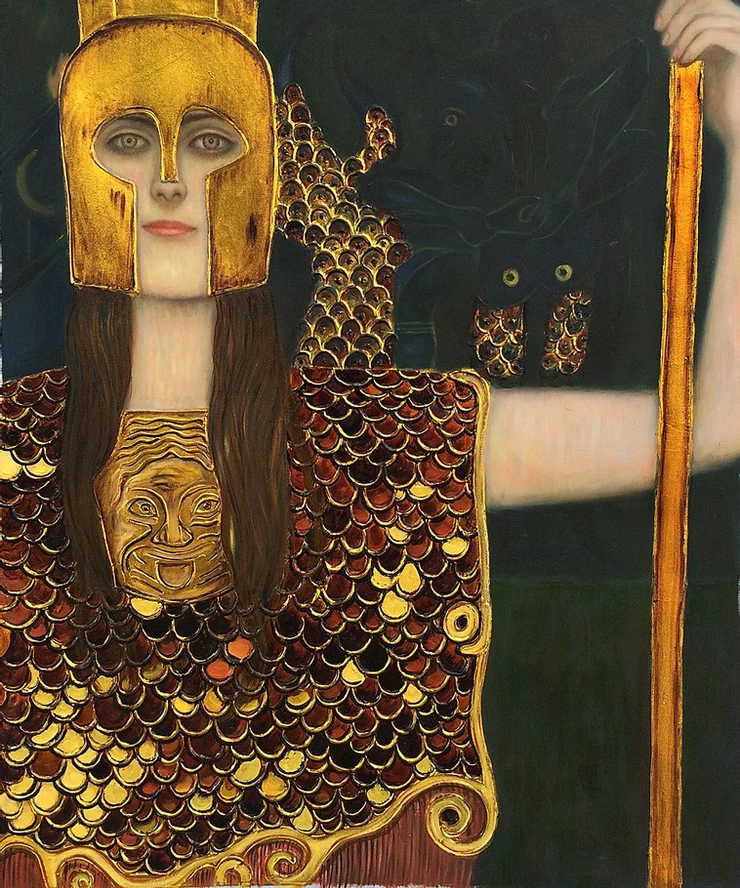 Gustav Klimt, Pallas Athene, 1898