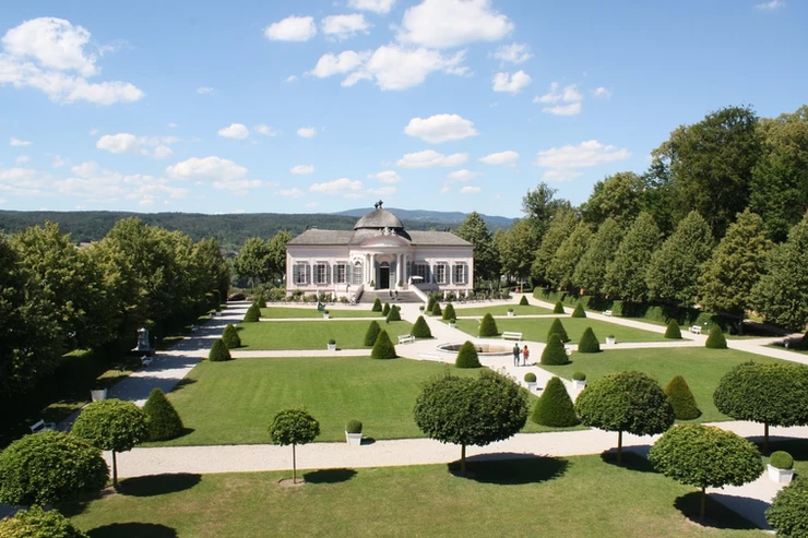 the Melk Abbey park and gardens