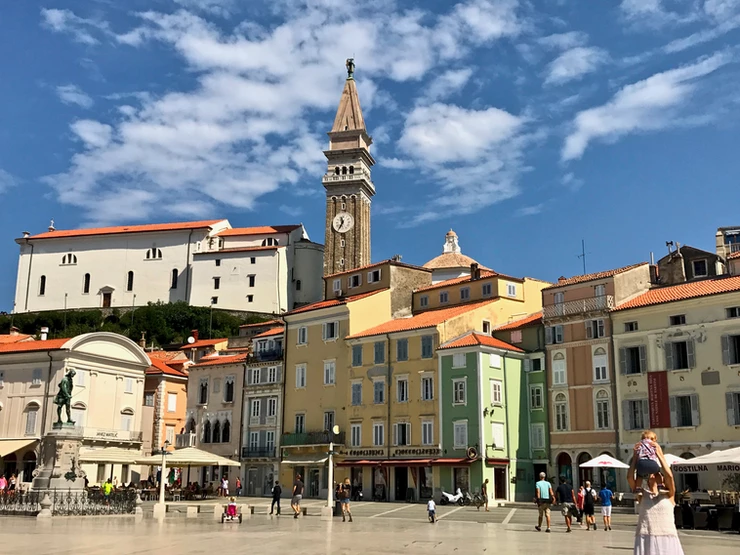 Tartini Square, one of the best things to do in Piran