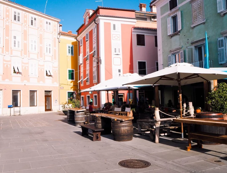 Izola's picturesque old town