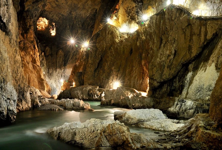 Skocjan Caves in Slovenia