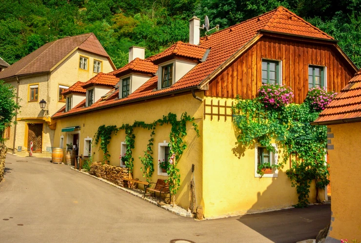 pretty houses in Krems
