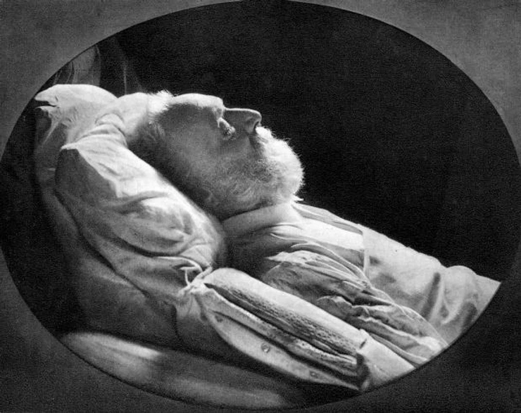 Victor Hugo on his death bed