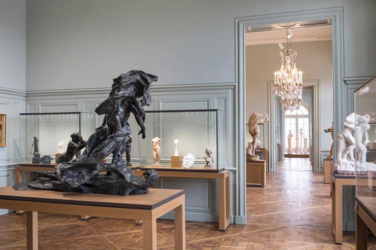 Camille Claudel Room at the Rodin Museum in Paris with her masterpiece The Age of Maturity